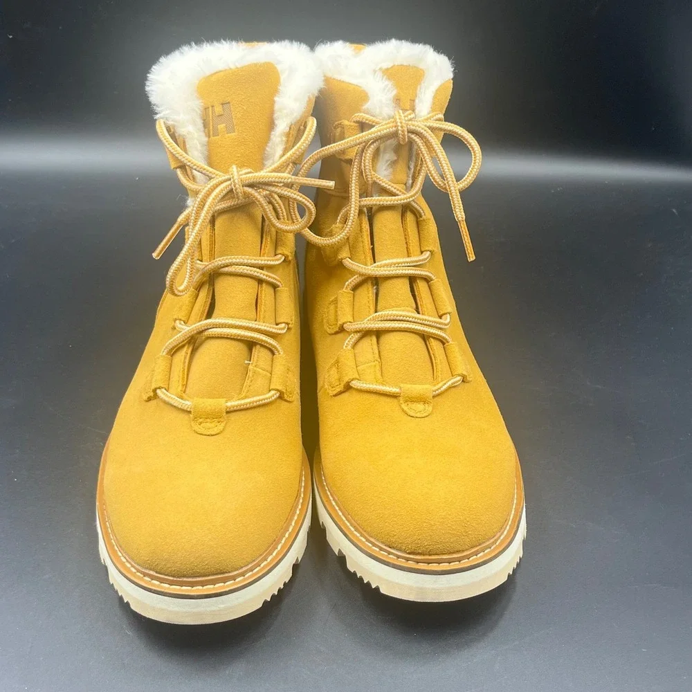 Helly Hansen Sport Alma Leather Women's Wheat Boots Size 9‎ 1/2